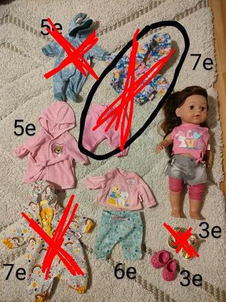 Oblečenie pre bábiku baby born, 