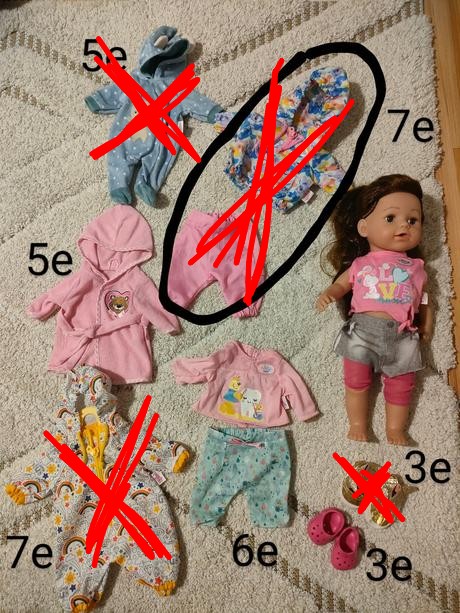 Oblečenie pre bábiku baby born, 