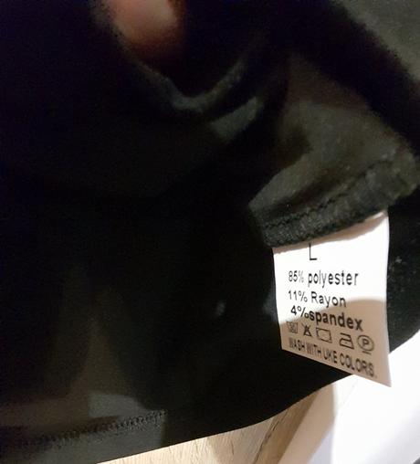 Elastický top s krajkou l /40, l