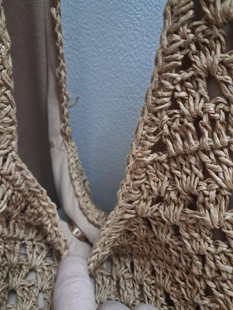 Letná háčkovaná taška cez rameno, 