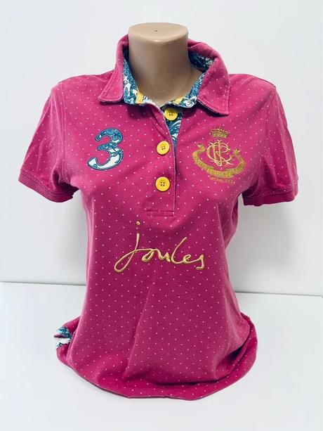 Polokošeľa joules v žiarivej farbe veľkosť m/l, m