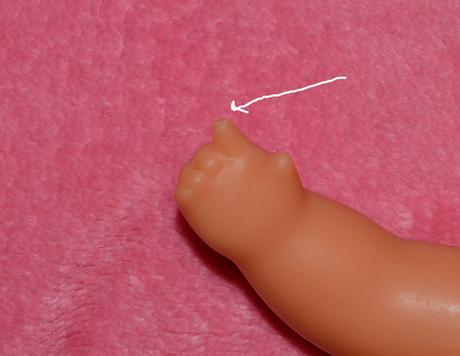 Retro bábika františek gumotex 19 cm, 