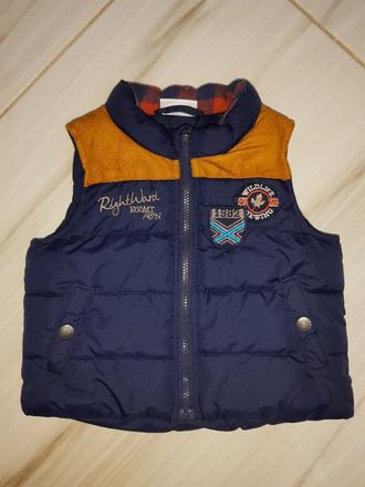 Detská zateplená vesta lindex 68, lindex,68