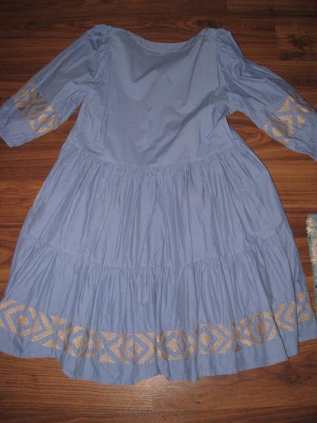 Bavlnené šaty s výšivkou, f&f,40