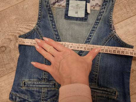 Riflová vesta h&m, h&m,128
