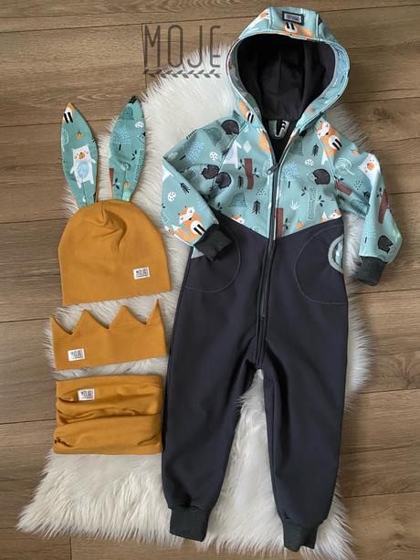 Softshellovy overal kombineza, 74 - 104