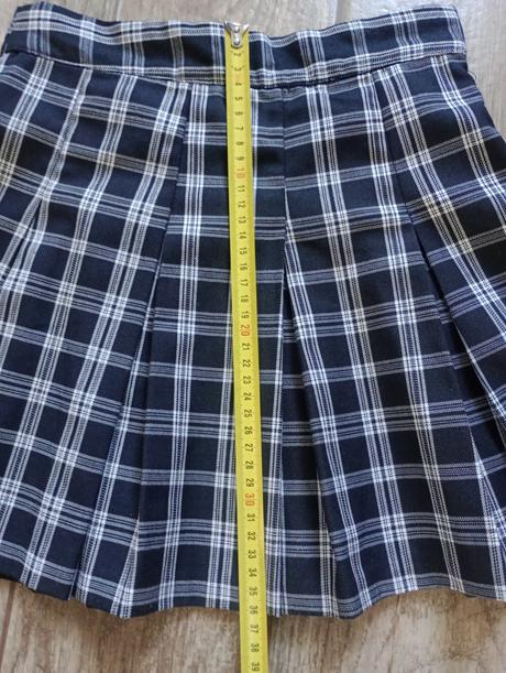 Skladaná sukňa, h&m,152