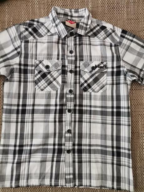 Chlapčenská košeľa lee cooper, lee cooper,140