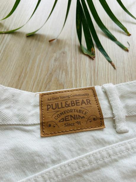 Perfektné džínsové šortky značky pull & bear, pull&bear,s