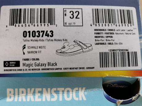 Šlapky birkenstock v. 32 (mickey), 32