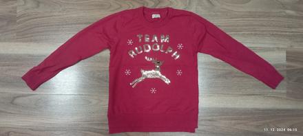 Vianočný pulóver, f&f,128