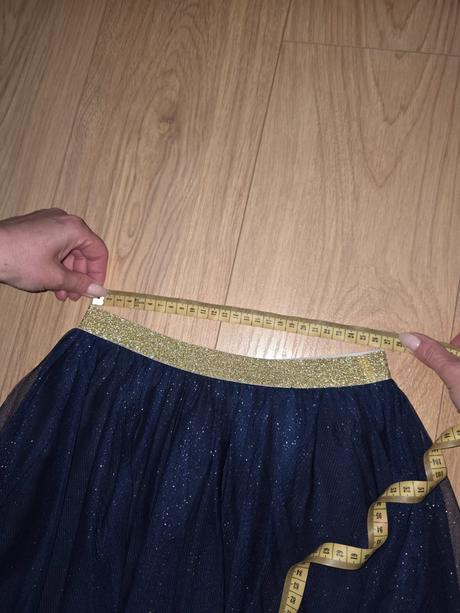 Tylová sukňa so zlatými trblietkami, coccodrillo,134