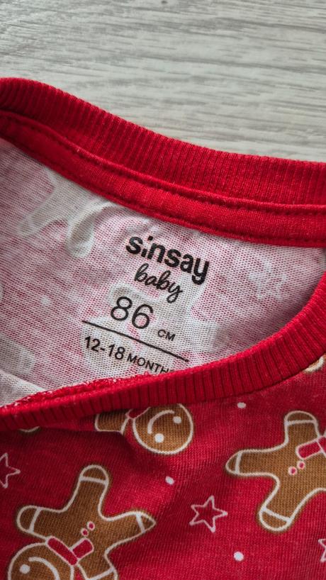 Vianočné pyžamká unisex vel.86, 86