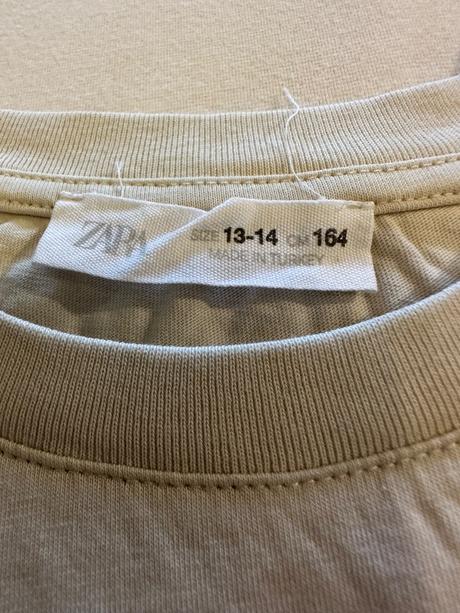 5x tričko zara, zara,164
