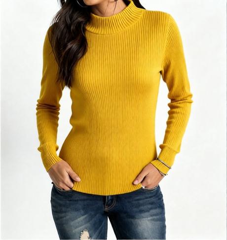 Crop top pulovrík, pull&bear,m
