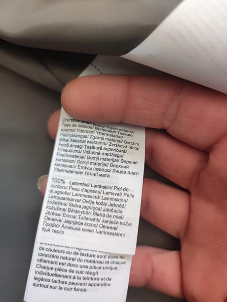 Kožená dámska bunda comma, l