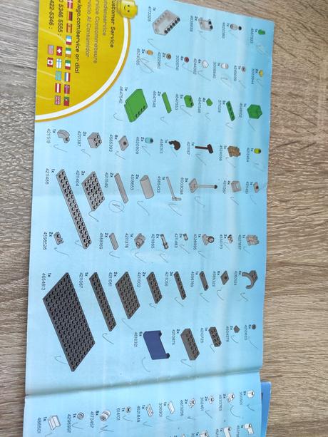 Lego city 4206 recyklovacie auto,