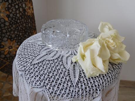 Popolník ťažší kryštálový -top top stav,, 