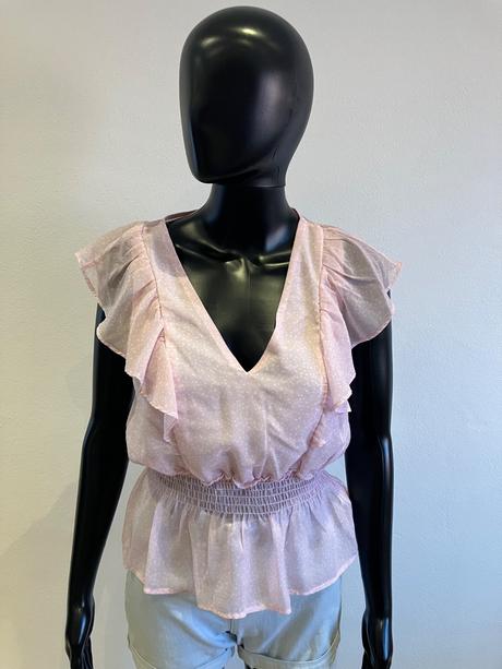 Dámska blúzka bodkovaná mohito (36), mohito,s