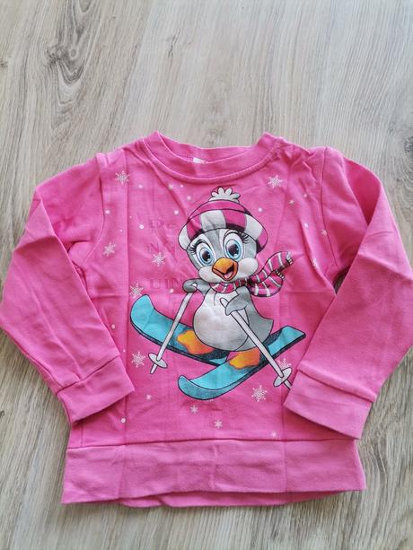 Dievčenska ružová mikina, 92