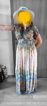 Letné dlhé šaty xl, xl