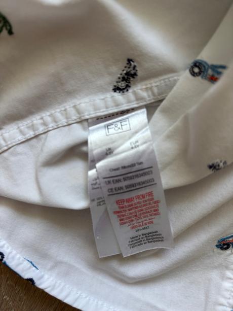 Košeľa f&f veľ. 104-110, f&f,104