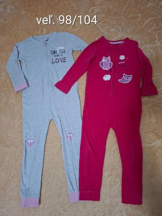 Overaly, pyžamá 98/104, lupilu,98