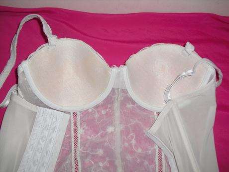 Svadobny vysivany korzetik, xs