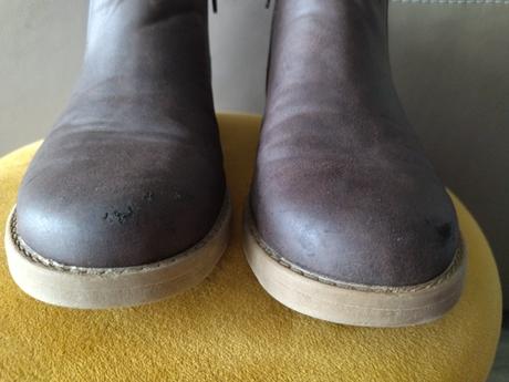 Kožené kotníkové topánky, 33