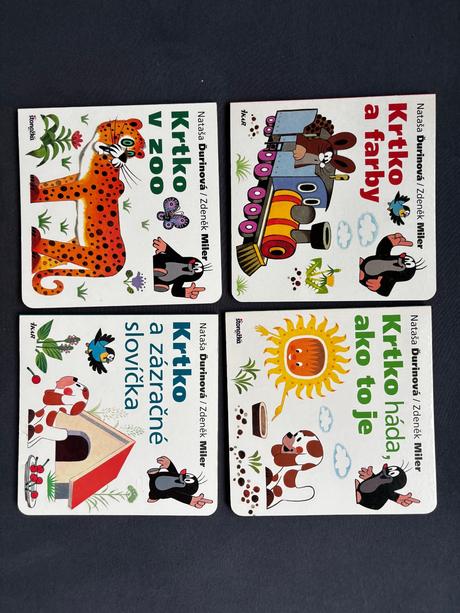 Knizky pre deti, krtko,