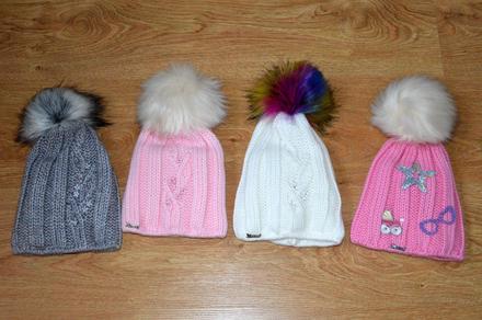 Čiapočka s brmbolcom zateplená flisom, 98 - 158