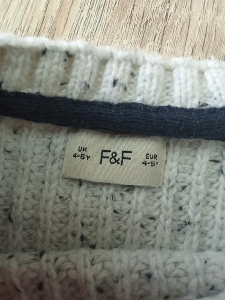 Mikinka+pulóvrik 110/116, f&f,110