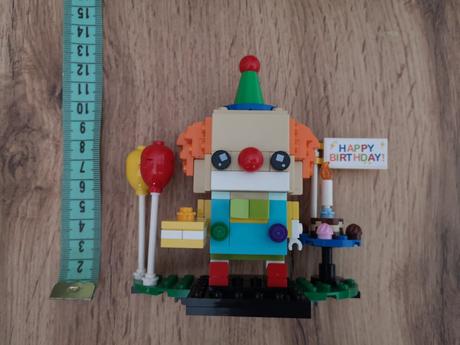 Lego brickheadz 40348 narodeninový klaun, 
