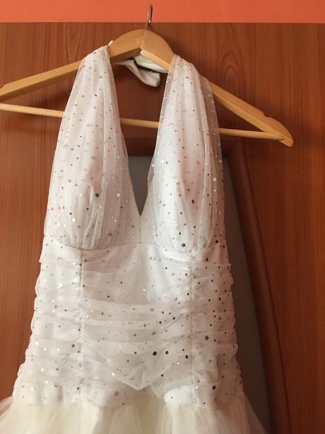 Krasne svadobne /plesove saty,dlhe, xs