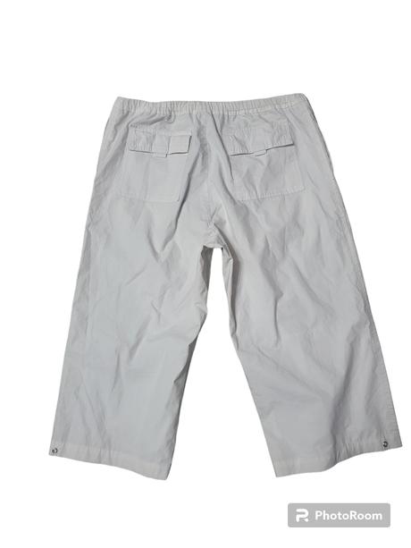 Dámske bavlnené trištvrťáky s gumou v páse, xl