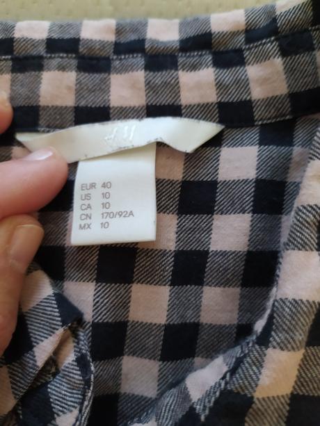 Predĺžená košeľa k leginam, h&m,40