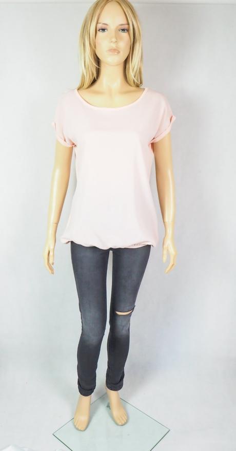 Kvalitné marhuľové tričko laura torelli, s