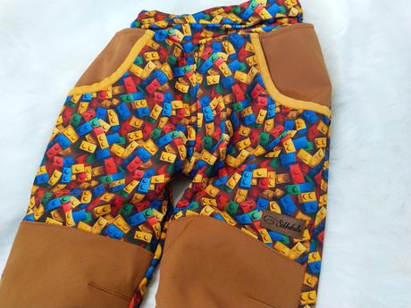 Softshell nohavice stavebnica, 74 - 164