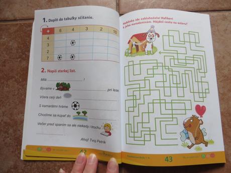 Prázdninová škola - 1. ročník - precvičovanie,