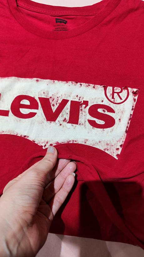 Levis crop tričko, levis,l