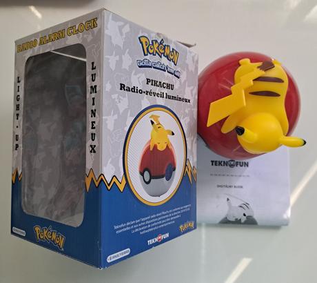 Pokémon lampa 3v1 pikachu pokéball, 