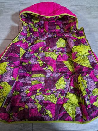 Obojstranná prešívaná vetrovka alpine pro, alpine pro,116