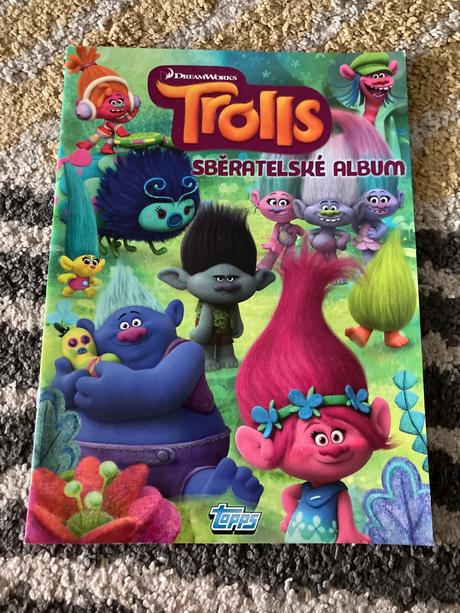 Dreamworks trolls sběratelské album, 