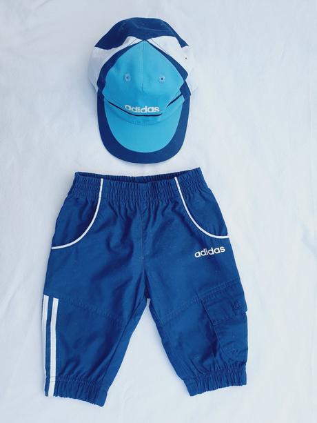 Adidas nohavice s čiapkou 3-6m, adidas,62