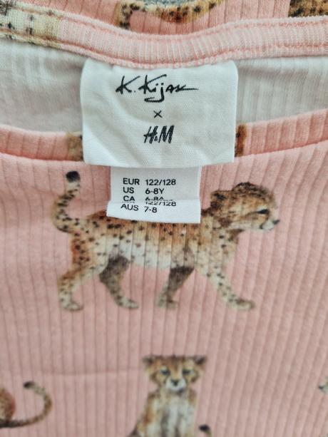 Tričko dievčenské, h&m,116