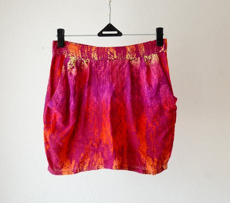 Štýlová mini sukňa, h&m,s