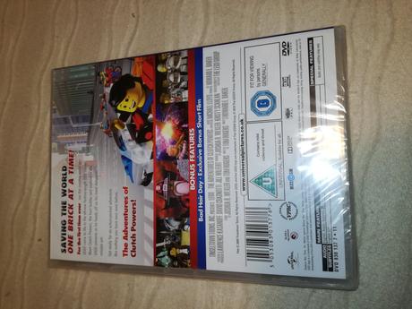 Dvd lego adventures of clutch powers nsp21, 