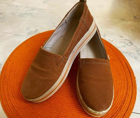Semišové espadrilky, 38