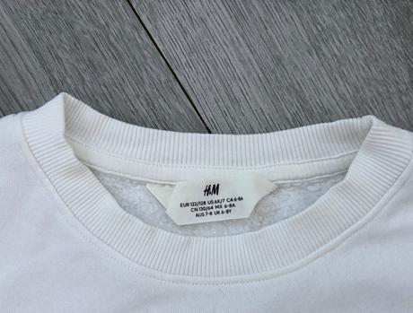 Dinko mikina veľ. 122/118, h&m,128