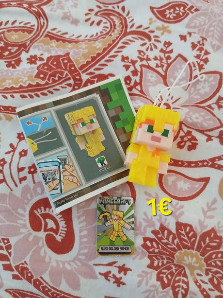 Figurka minecraft - kinder joy, 